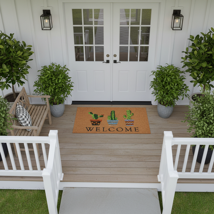Cactus Welcome Doormat