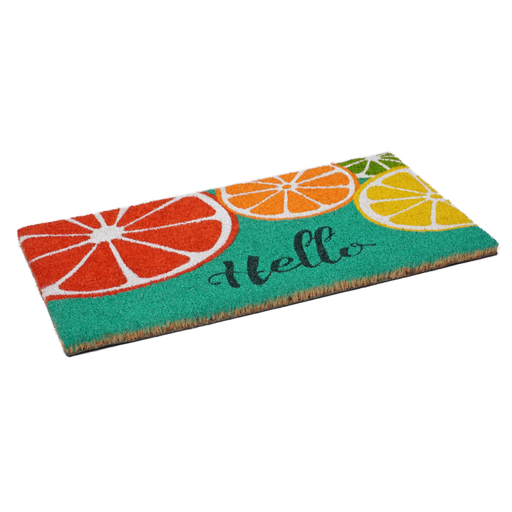 Fruit Hello Doormat 17"x29"