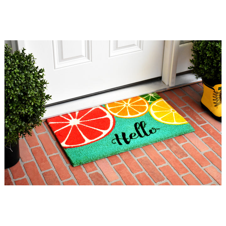 Fruit Hello Doormat 17"x29"