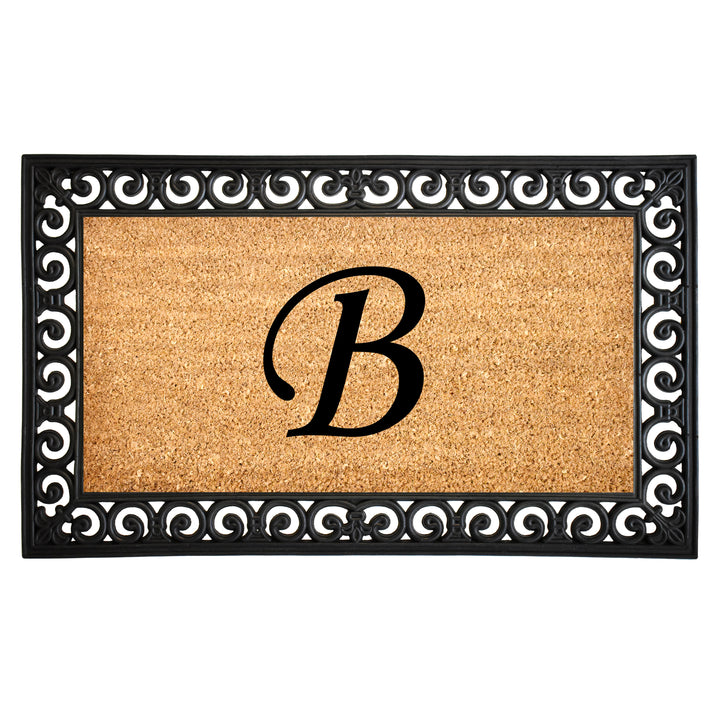 Gabriel Monogram Doormat