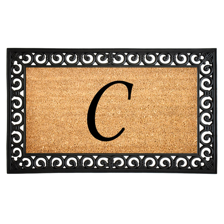 Gabriel Monogram Doormat