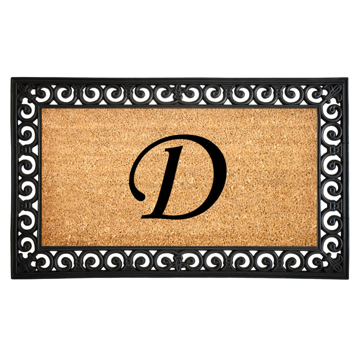 Gabriel Monogram Doormat