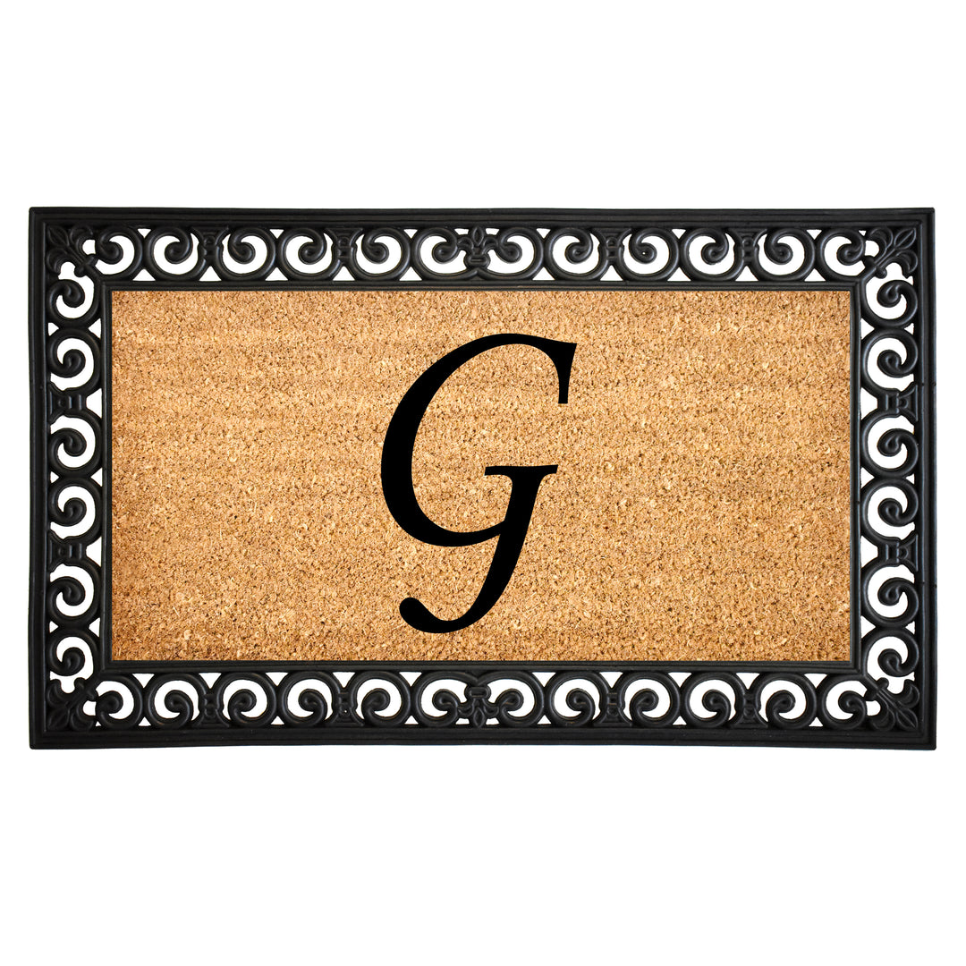 Gabriel Monogram Doormat