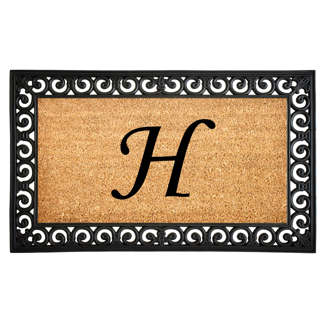 Gabriel Monogram Doormat
