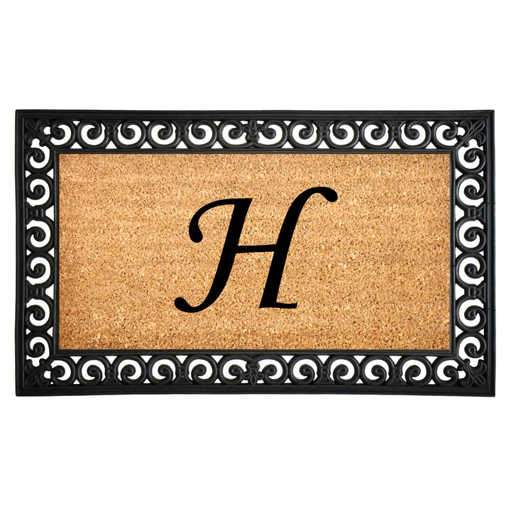 Gabriel Monogram Doormat