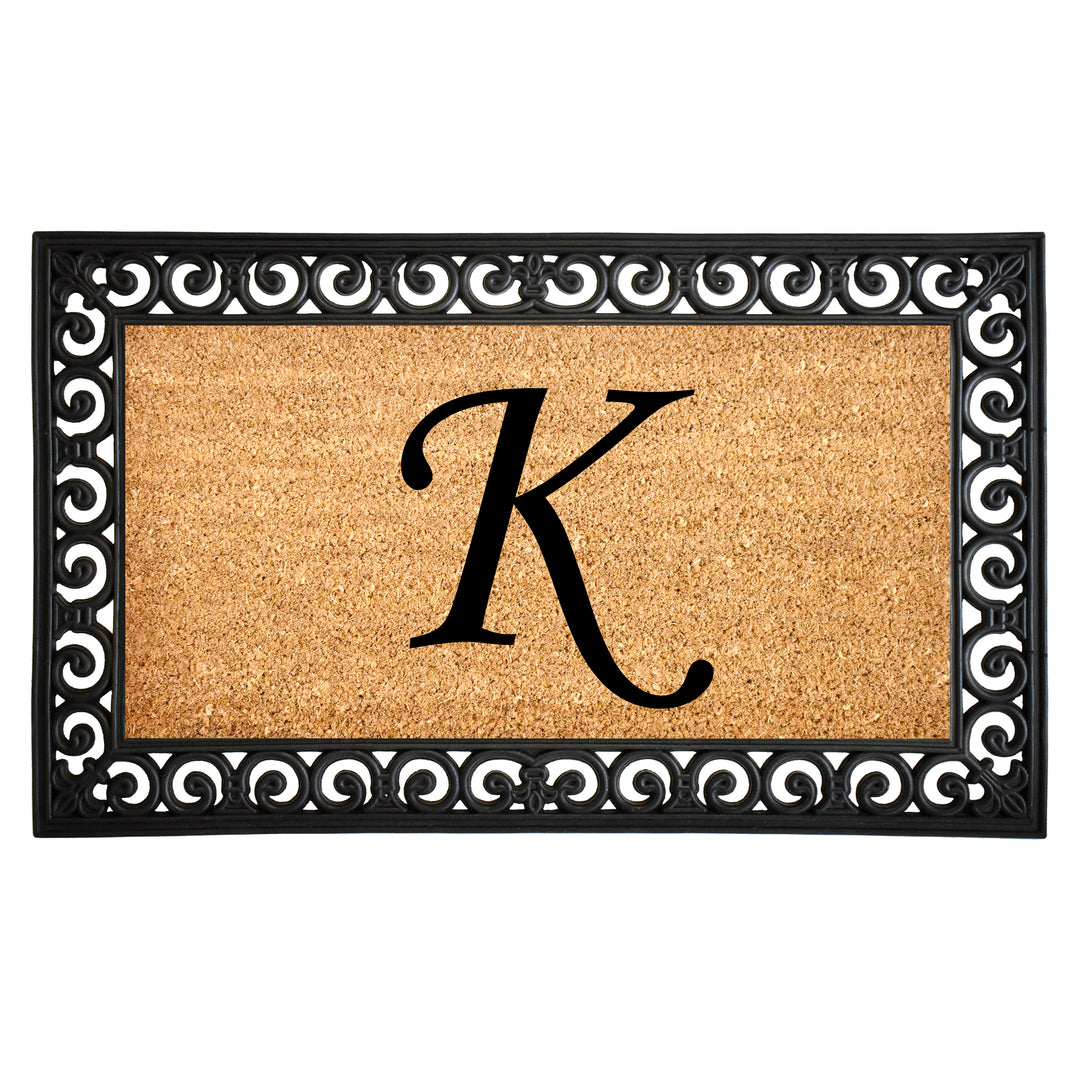 Gabriel Monogram Doormat