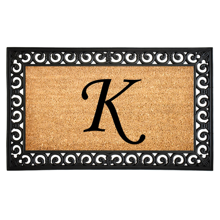 Gabriel Monogram Doormat