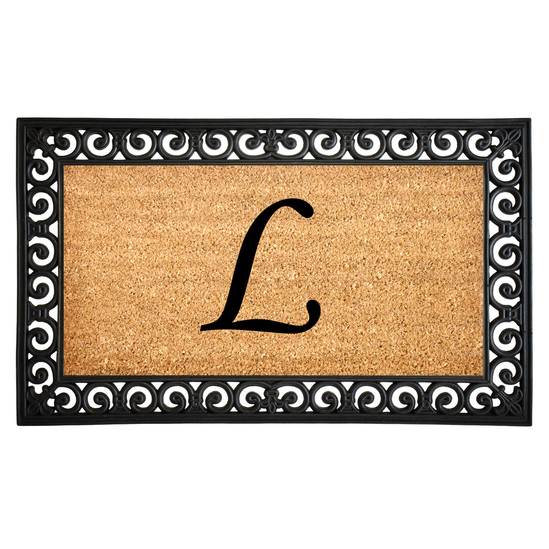 Gabriel Monogram Doormat