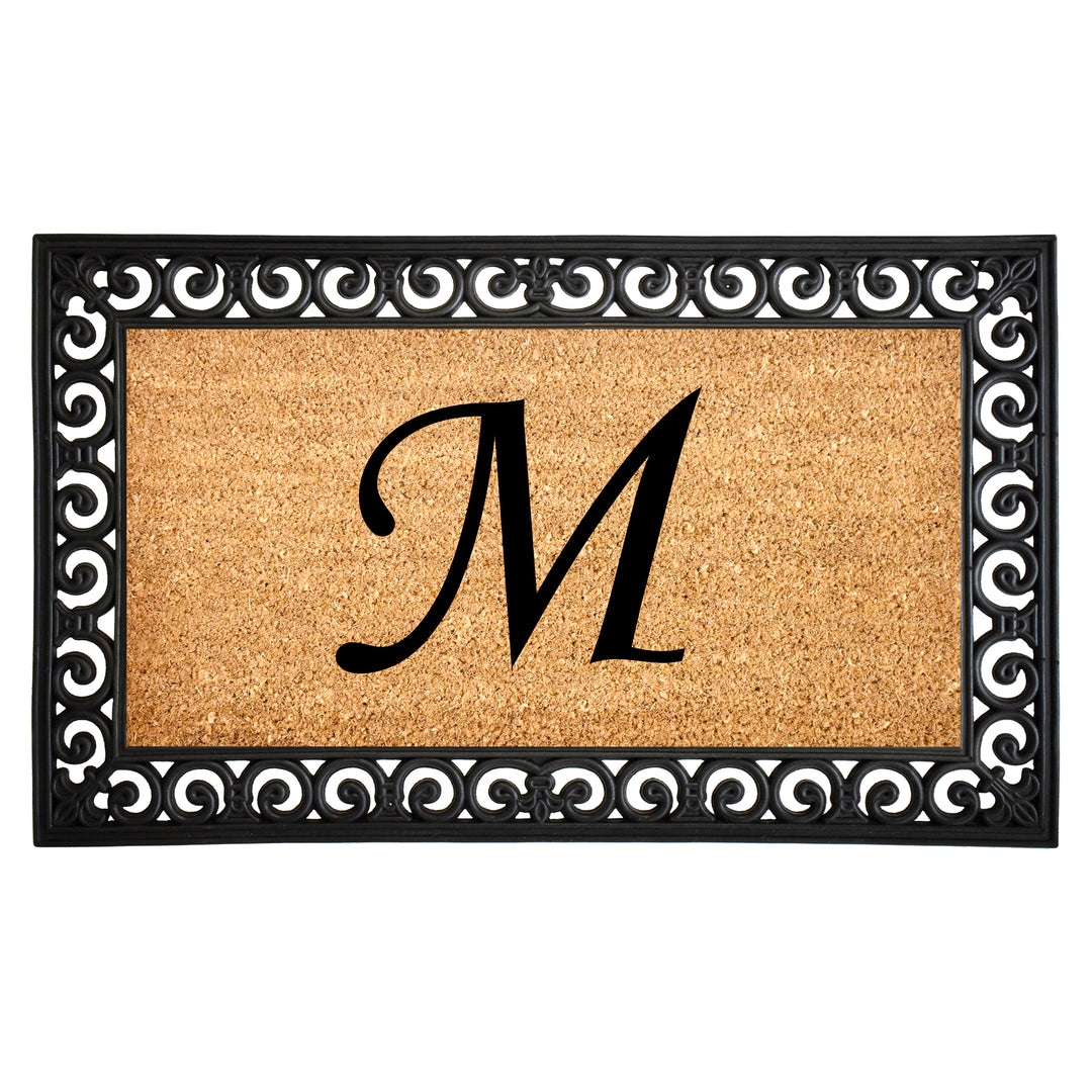 Gabriel Monogram Doormat