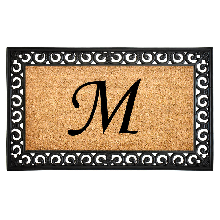 Gabriel Monogram Doormat