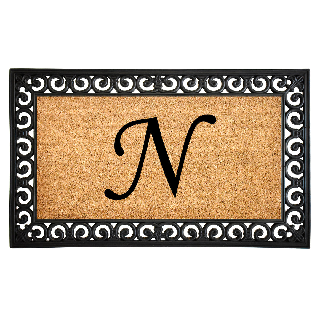 Gabriel Monogram Doormat