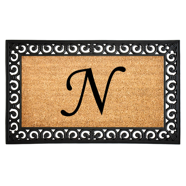 Gabriel Monogram Doormat