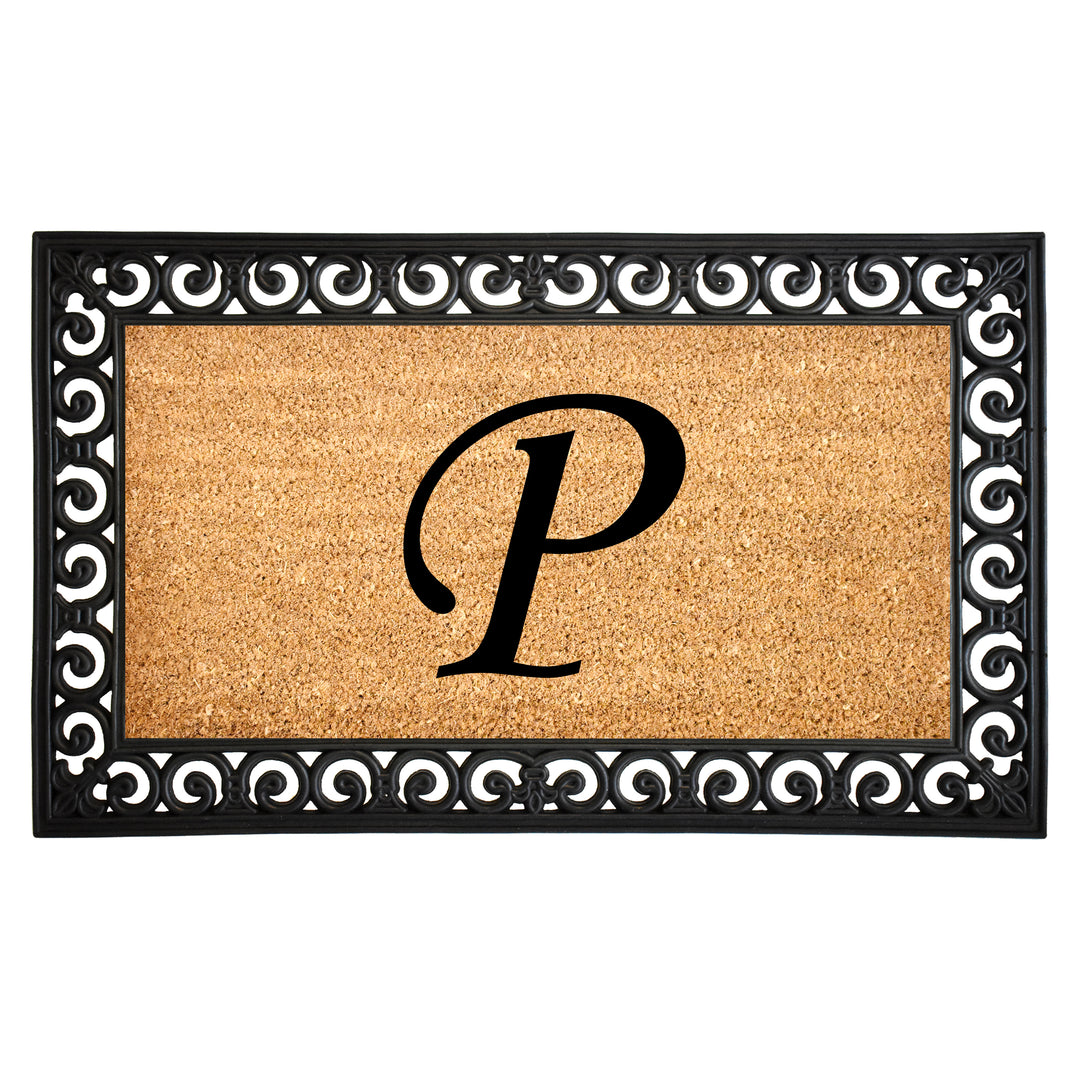 Gabriel Monogram Doormat