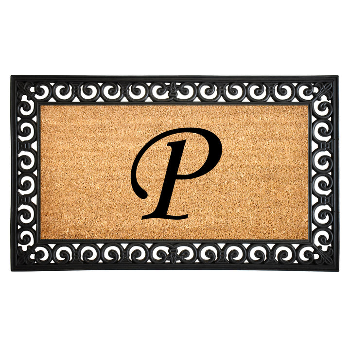 Gabriel Monogram Doormat