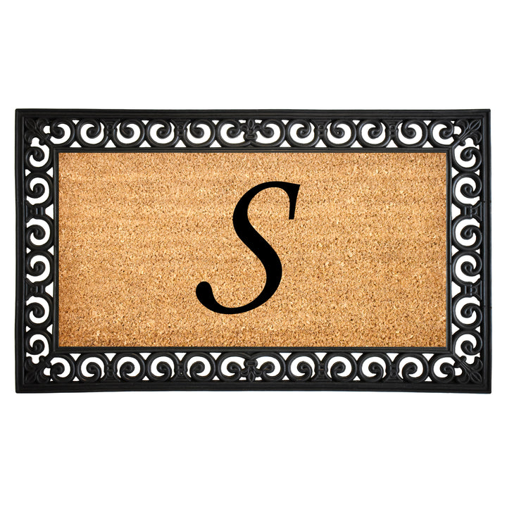 Gabriel Monogram Doormat