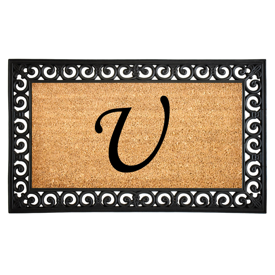Gabriel Monogram Doormat