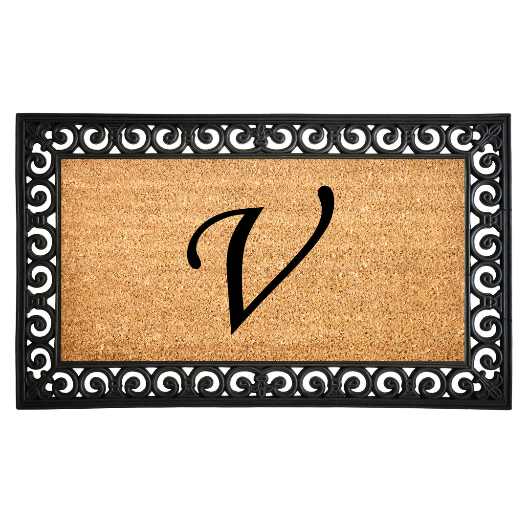 Gabriel Monogram Doormat