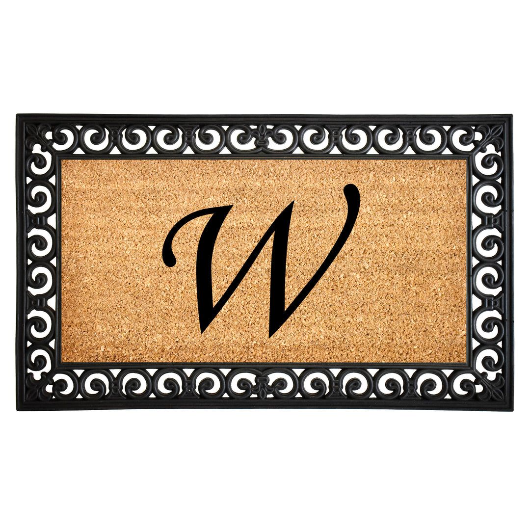 Gabriel Monogram Doormat