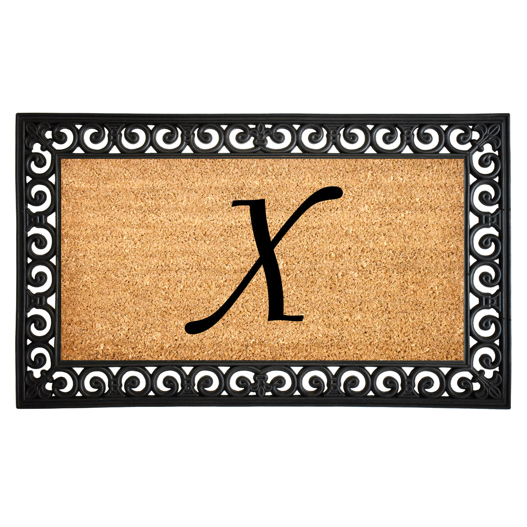 Gabriel Monogram Doormat