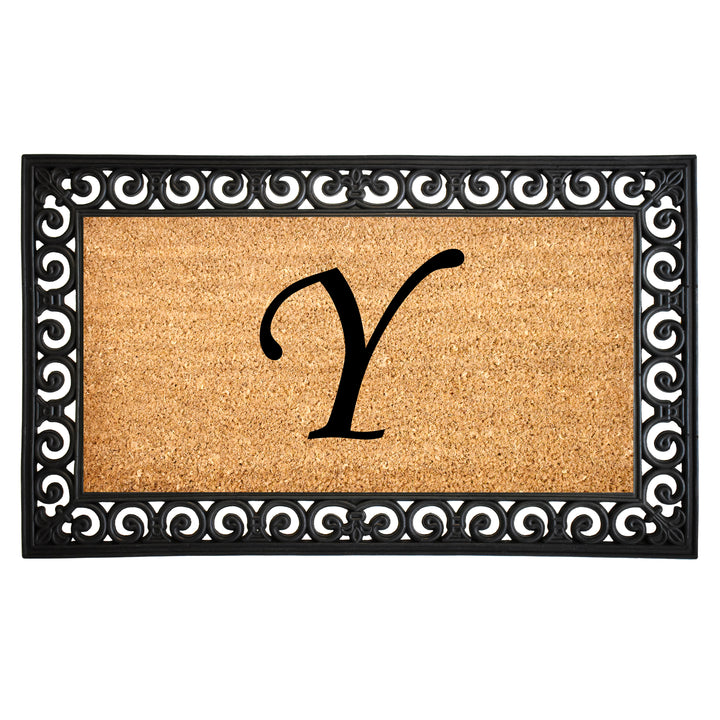 Gabriel Monogram Doormat