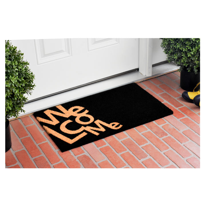 Angle Welcome Doormat 17"x29"