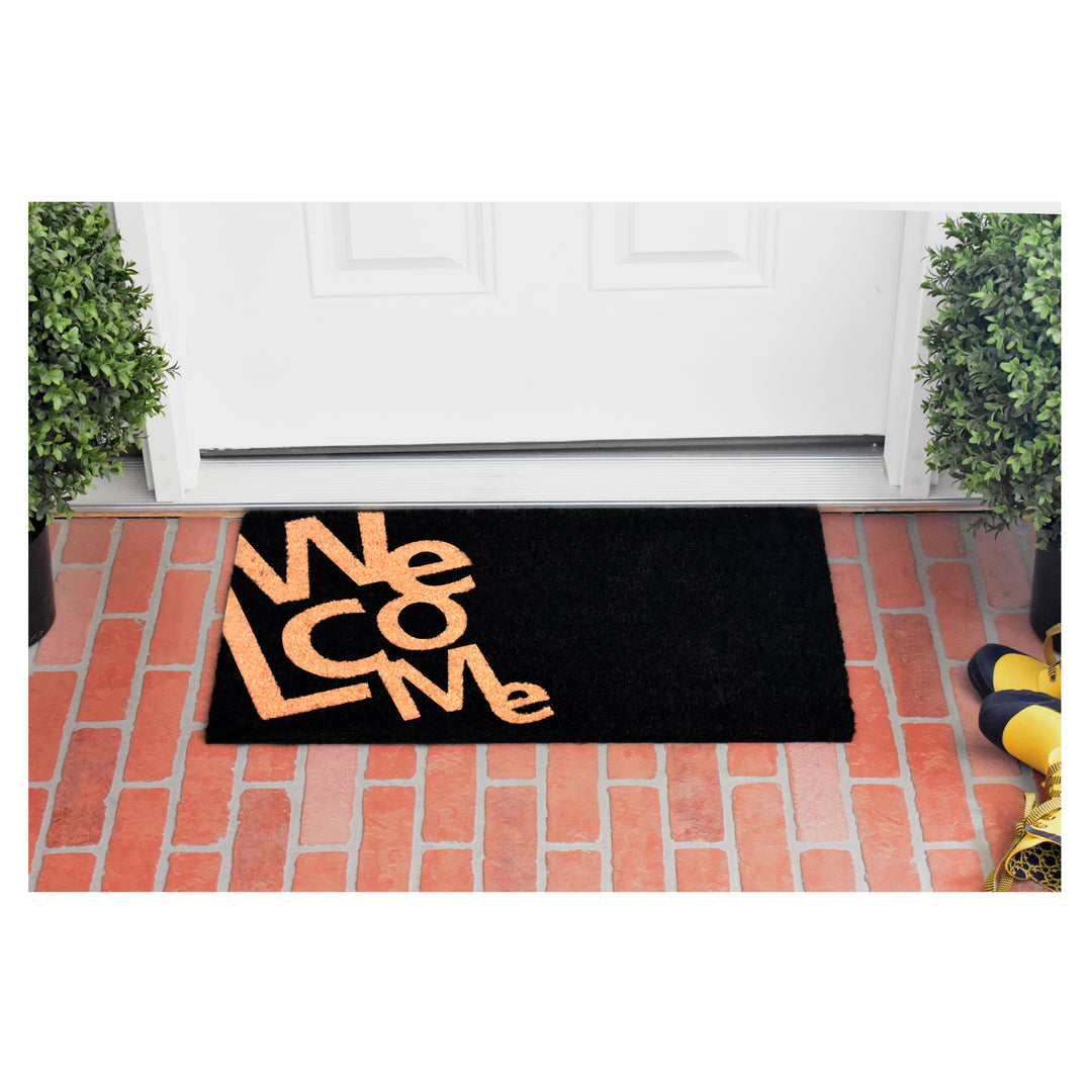 Angle Welcome Doormat 24"x36"