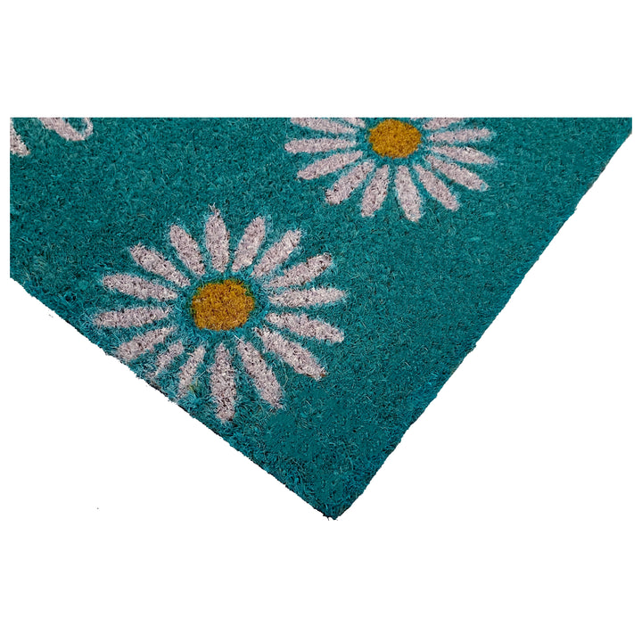 Daisy Hello Doormat 17"x29"