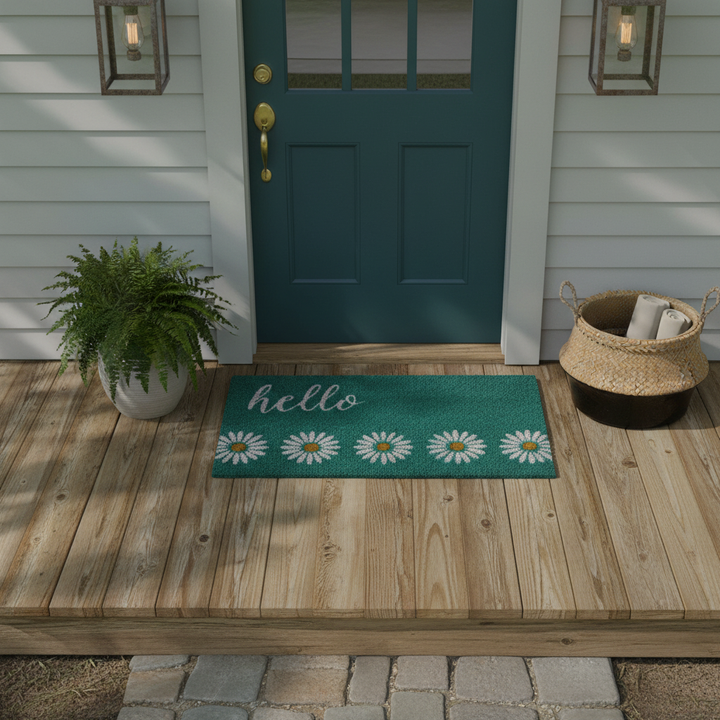 Daisy Hello Doormat