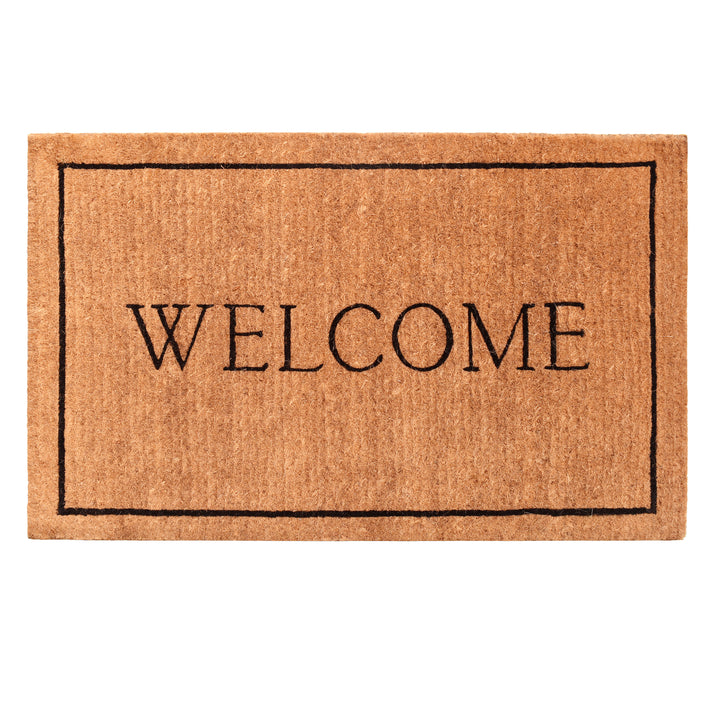 Welcome Border 100% Coir Doormat 30"x48"