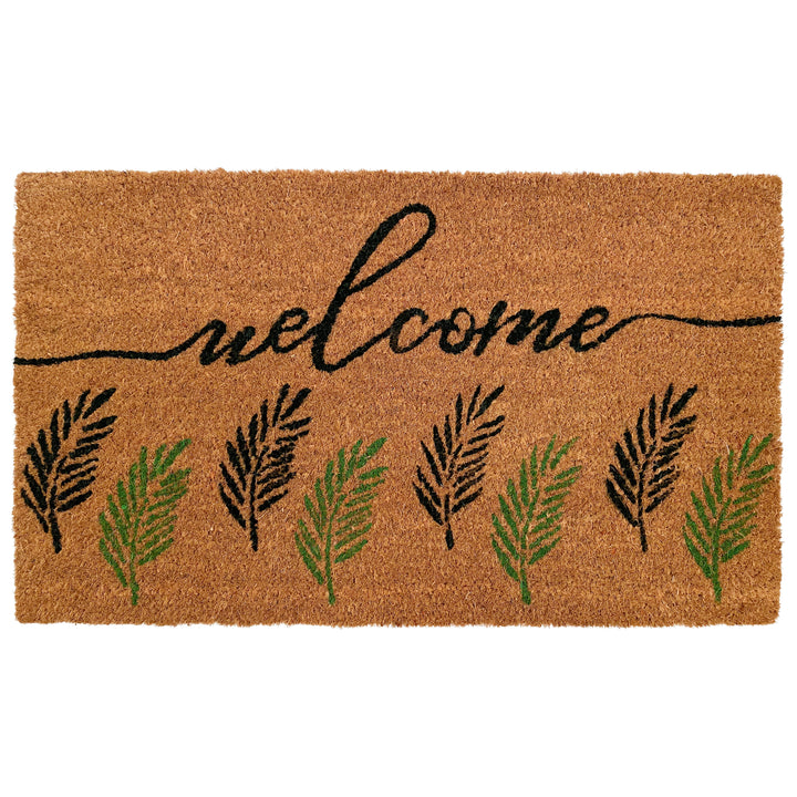 Fern Welcome Doormat 17"x29"