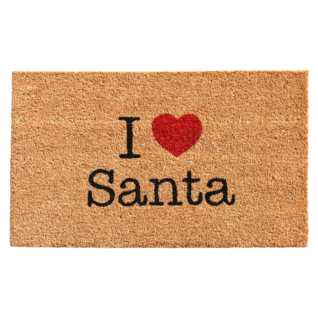 Love Santa Doormat 17"x29"