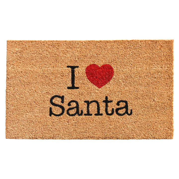 Love Santa Doormat 17"x29"