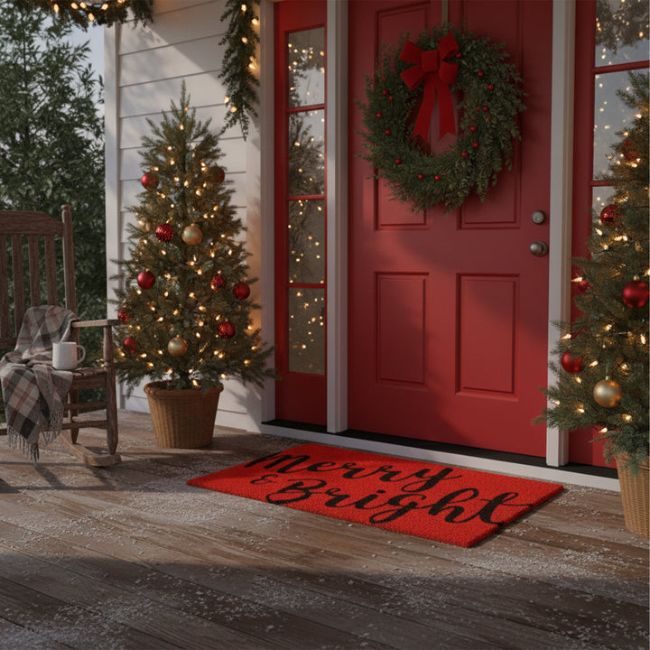 Merry & Bright Doormat