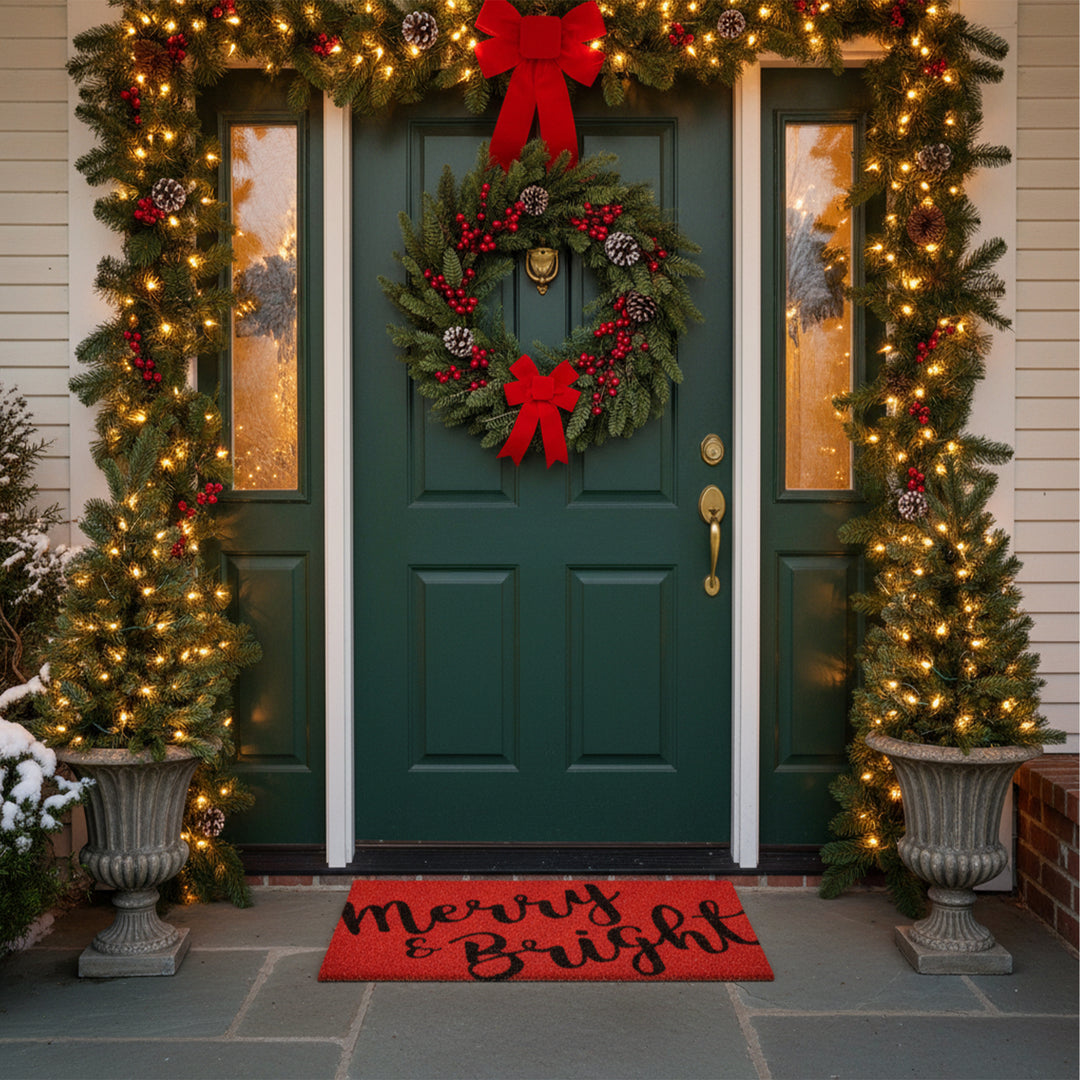 Merry & Bright Doormat
