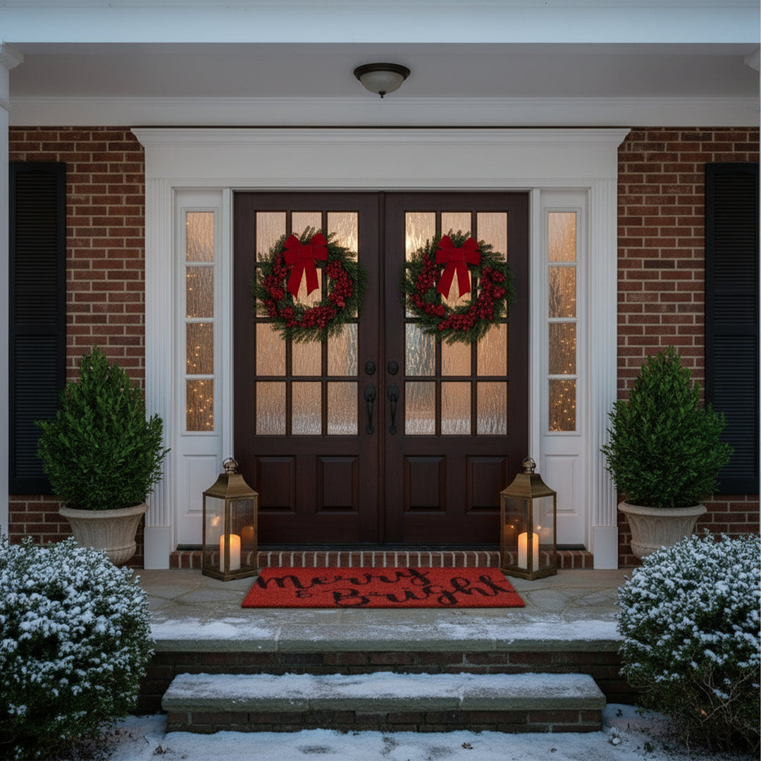 Merry & Bright Doormat