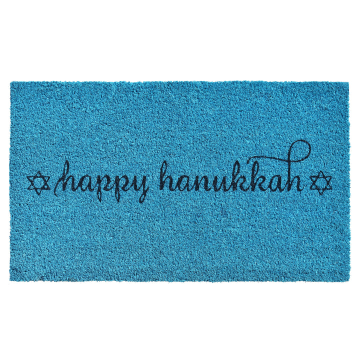 Happy Hanukkah Doormat 17"x29"
