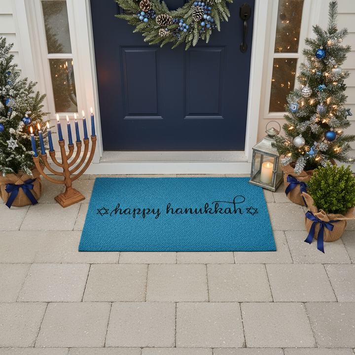 Happy Hanukkah Doormat