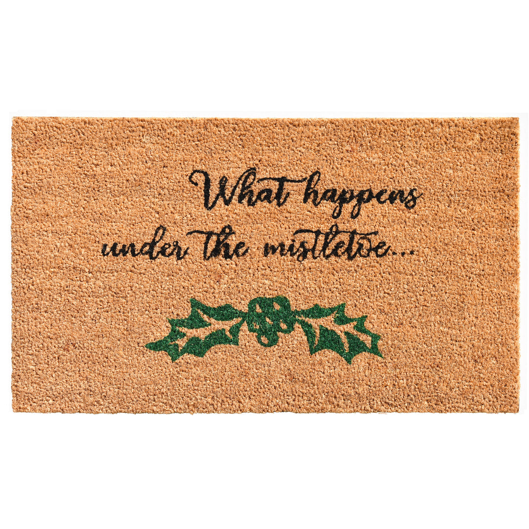 Mistletoe Doormat 17"x29"