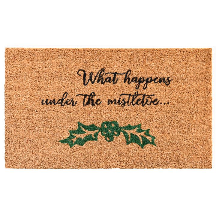 Mistletoe Doormat 17"x29"