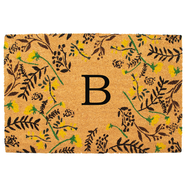 Lily Bliss Monogram Doormat 24"x36" / B
