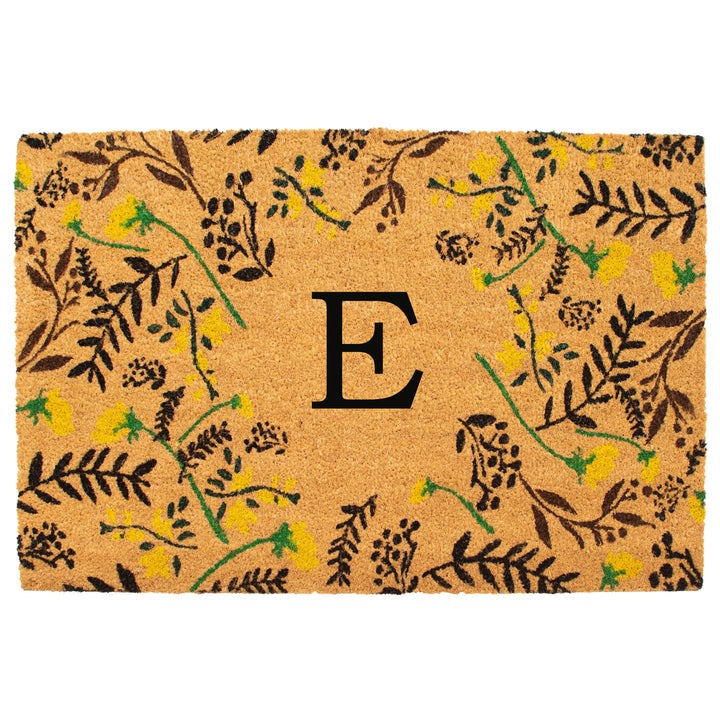 Lily Bliss Monogram Doormat 24"x36" / E