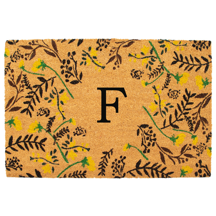 Lily Bliss Monogram Doormat 24"x36" / F
