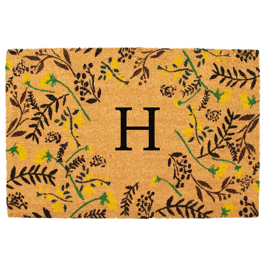 Lily Bliss Monogram Doormat 24"x36" / H