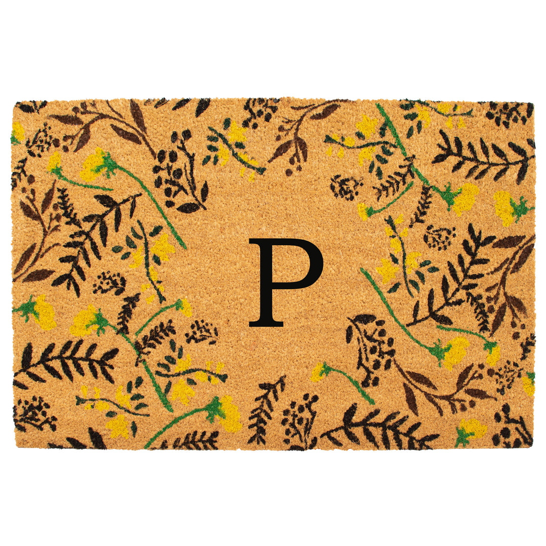 Lily Bliss Monogram Doormat 24"x36" / P