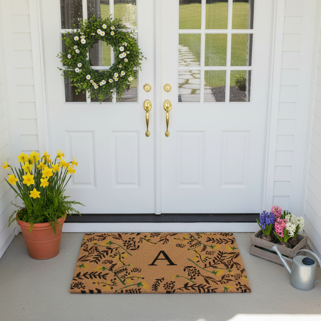 Lily Bliss Monogram Doormat