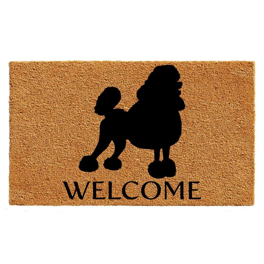Poodle Doormat 24"x36" / Poodle