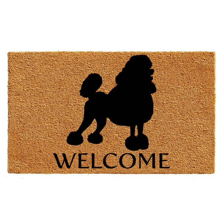Poodle Doormat 24"x36" / Poodle