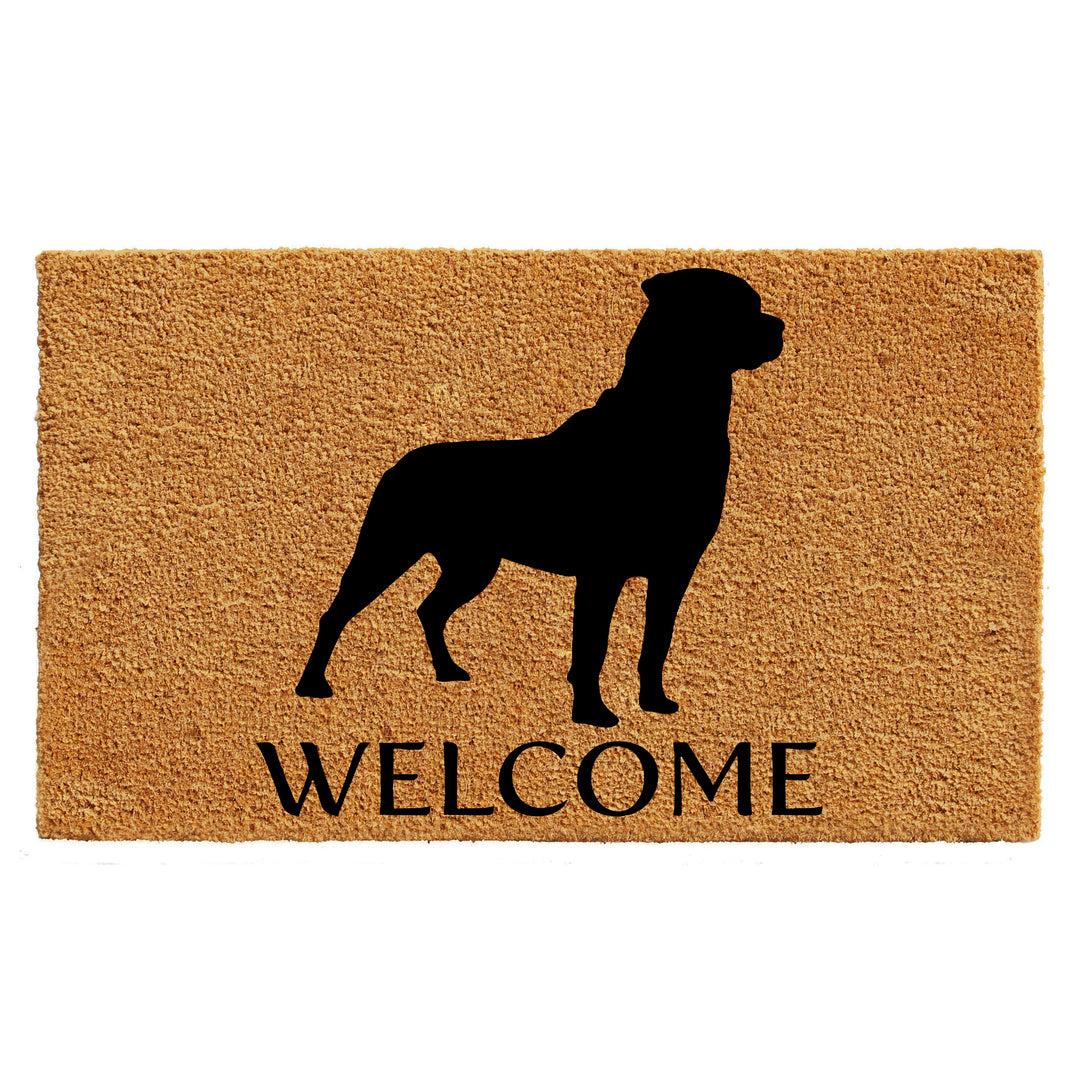 Rottweiler Doormat 24"x36" / Rottweiler