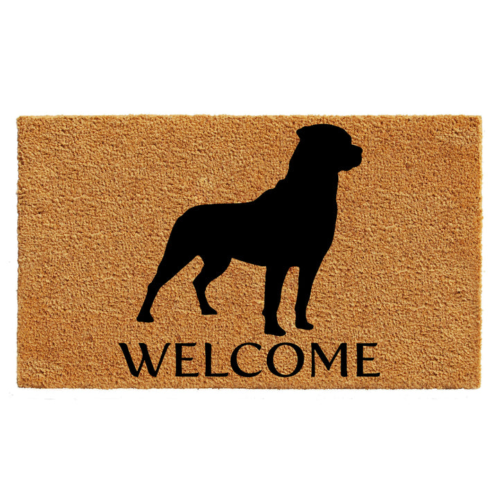 Rottweiler Doormat 24"x36" / Rottweiler