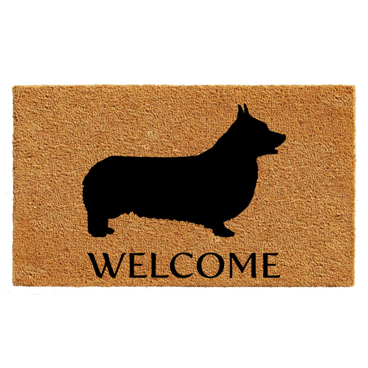Pembroke Welsh Corgi Doormat 24"x36" / Pembroke Welsh Corgi